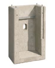 RUDUS - Kaappitarvike, pohjallinen betonijalusta - TJ 2 lev 1050 pohjalbetoni