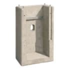 RUDUS - Kaappitarvike, pohjallinen betonijalusta - TJ 2 lev 1050 pohjalbetoni