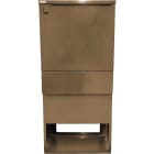 STERA - 630A Z-kisko+jalusta - Jakokaappi STJK2 RAL7008