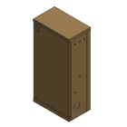 STERA - Jakokaappi STJK-K 0 RAL7008 - Jakokaappi STJK-K 0 RAL7008