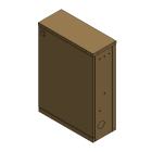 STERA - Jakokaappi STJK-K 1 RAL7008 - Jakokaappi STJK-K 1 RAL7008