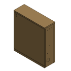 STERA - Jakokaappi STJK-K 2 RAL7008 - Jakokaappi STJK-K 2 RAL7008