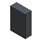 STERA - Jakokaappi Z-kiskostolla, Sektori-lukko - STJK-ZK 1250A K1 RAL 7024
