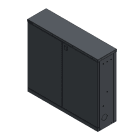 STERA - Jakokaappi Z-kiskostolla, Sektori-lukko - STJK-ZK 1250A K3 RAL 7024