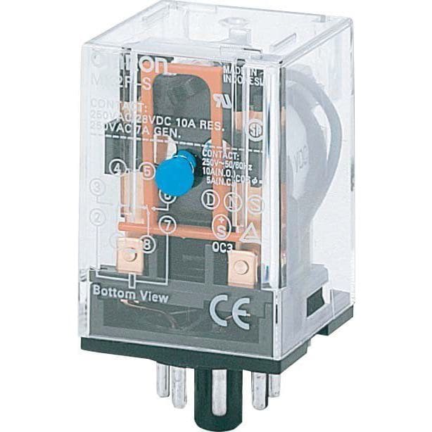 OMRON - Omron rele, 11-p, mek+led ind. - MKS3PIN-5 DC24