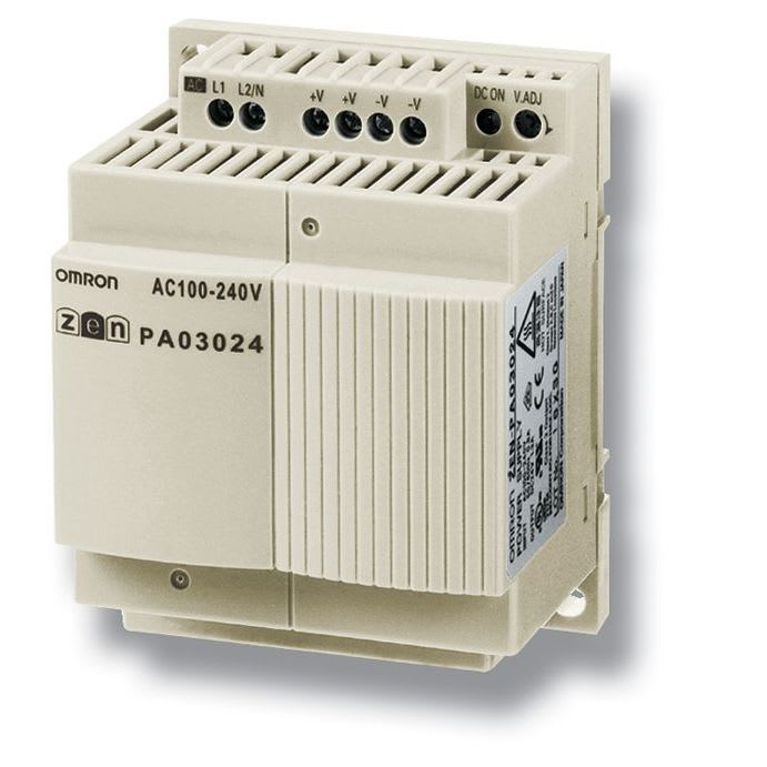 OMRON - Virtalähde 30W Din aukkoon 24V - ZEN-PA03024
