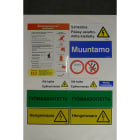 SONEPAR TUOTESARJAT - Varoituskilpipaketti 1 - MUUNTAMO 12-OSAA