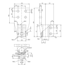 SIEMENS ENERGY - Muuntajaliitin 4-reik. - CONNECTOR 2000A 100X100 M42