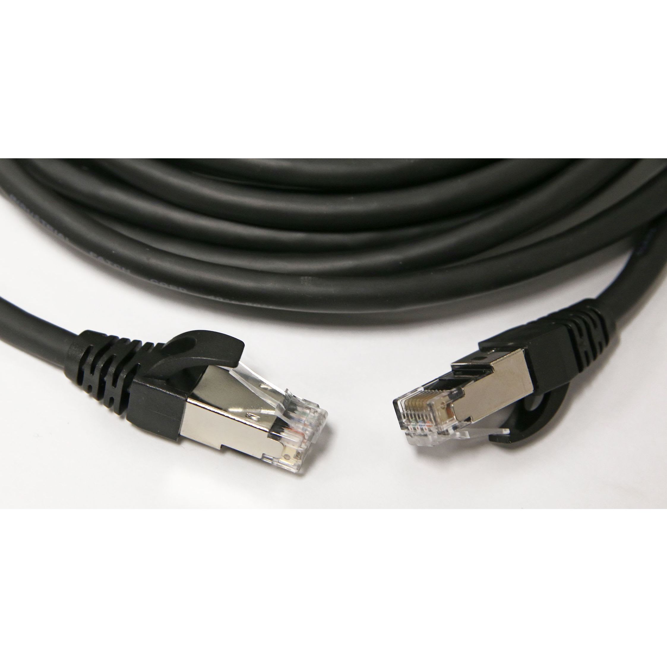 BCC SOLUTIONS - Kytkentäkaapeli ulkokäyttöön - CAT6A S/FTP LSOH 15M