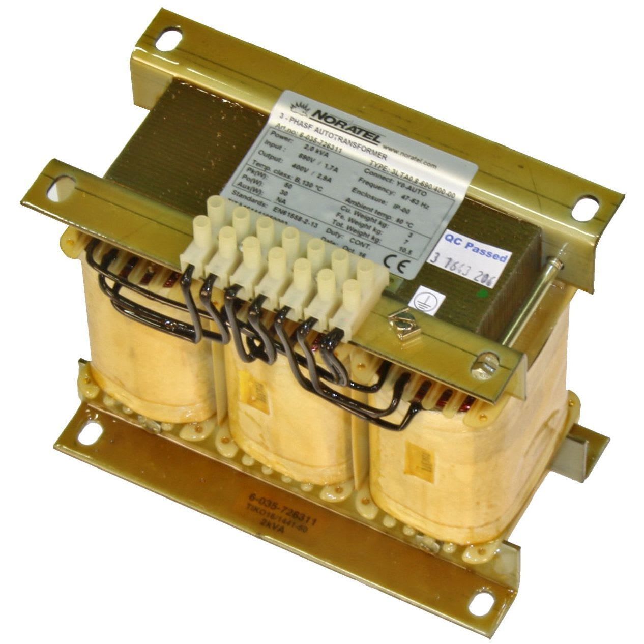 NORATEL FINLAND - Muuntaja - 3LTA0.80-IP00 690/400V EN, 200