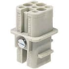 HARTING - HAN 8D Pistukka, purist.liitos - 09360083101 Han D