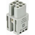 HARTING - Han 7D-Pistukka Quick Lock - 09210072732 Han D