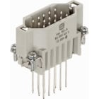 HARTING - Han D 15 -nap. Pistoke Wire Wr - 09210152601 Han D