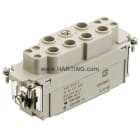 HARTING - Han K 6/6 -nap. Pistukka Combi - 09380122751 Han-Com