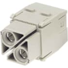 HARTING - Han Modular 2-nap pistukka 100 - 09140022751 Han-Modular