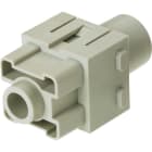 HARTING - Han 1 Mod-f-ax 200A female ins - 09140012762 Han-Modular