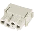 HARTING - Han Modular 4 Multi Module fem - 09140044512 Han-Modular