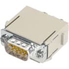 HARTING - D-Sub Modul Crimp - M - 09140093001 Han-Modular