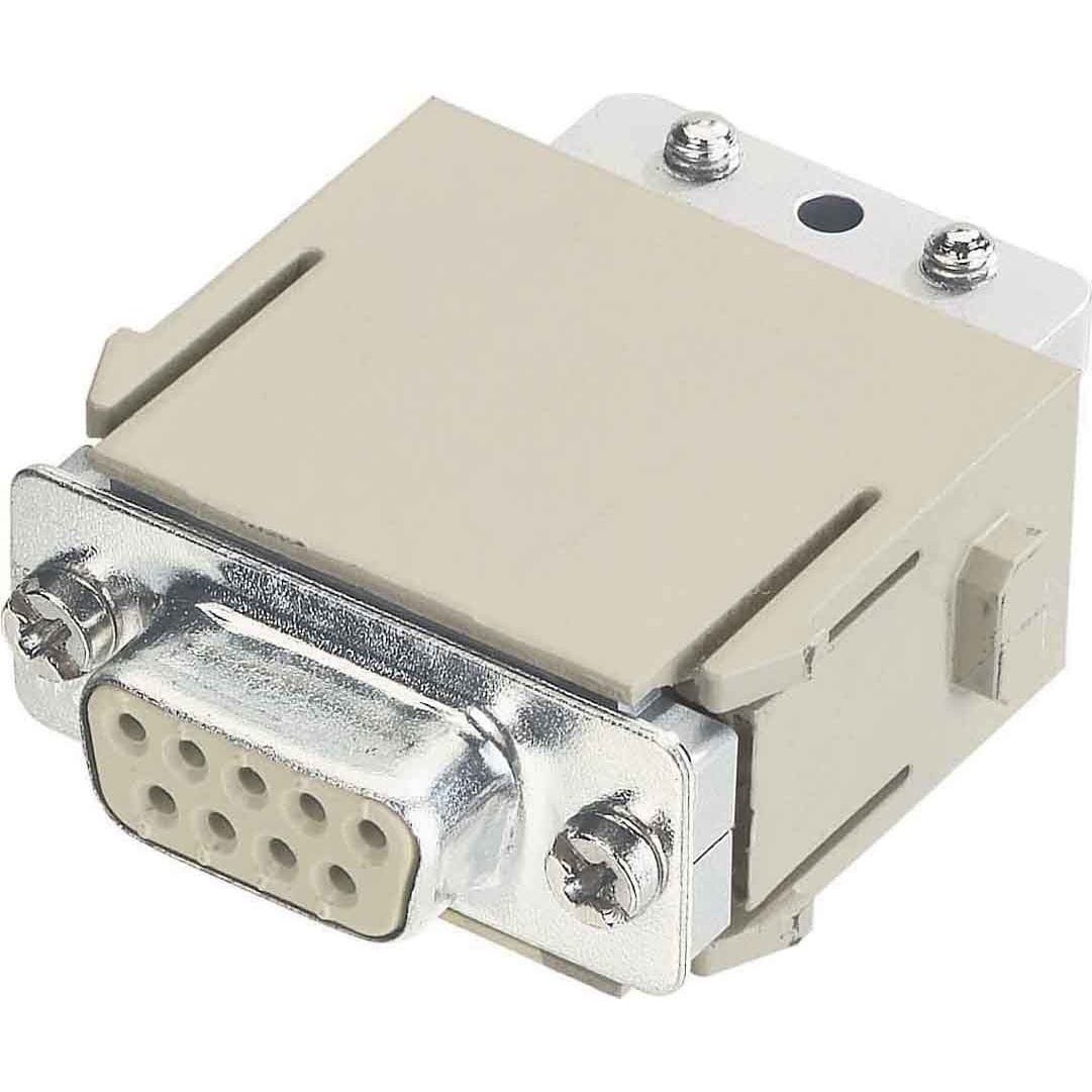HARTING - D sub module + crimp female 9 - 09140093101 Han-Modular