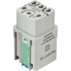 HARTING - Insert HAN Q 5/0 female quick - 09120052733 Han Q Connectors