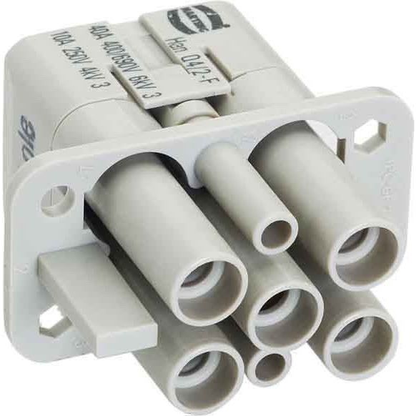 HARTING - Han Q 4/2 Pistoke Crimp Te - 09120063041 Han Q Connectors