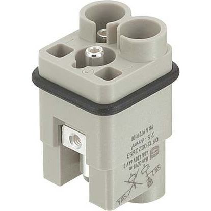 HARTING - Han Q 2/0-sti 4-6 mm2 (10 mm2 - 09120022651 Han Q Connectors