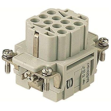 HARTING - Han 10EE Kosketinosa, naaras - 09320103101 Pistukka purist