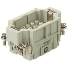 HARTING - Han 18EE Kosketinosa, uros - 09320183001 Pistoke purist