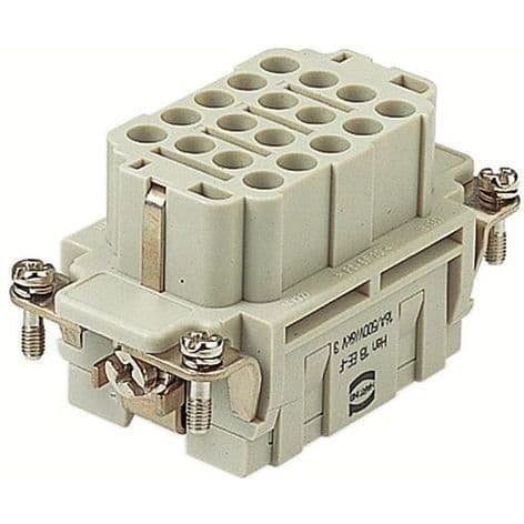 HARTING - Han 18EE Kosketinosa, naaras - 09320183101 Pistukka purist