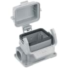 HARTING - Han 6B Kotelot, alaosa+kansi - 09300060298 Runkokotelo 2xPG29