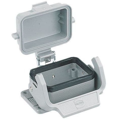 HARTING - Han 6B Kotelot, alaosa+kansi - 09300060302 Läpivientikotelo