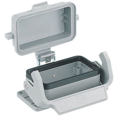 HARTING - Han 10B Kotelot, alaosa+kansi - 09300100303 Läpivientikotelo