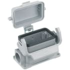 HARTING - Han 10B Kotelot, alaosa+kansi - 09300101296 Runkokotelo 2xPG16