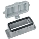 HARTING - Han 16B Kotelot, alaosa+kansi - 09300160302 Läpivientikotelo