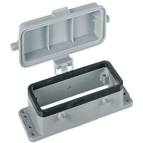 HARTING - Han 16B Kotelot, alaosa+kansi - 09300160302 Läpivientikotelo