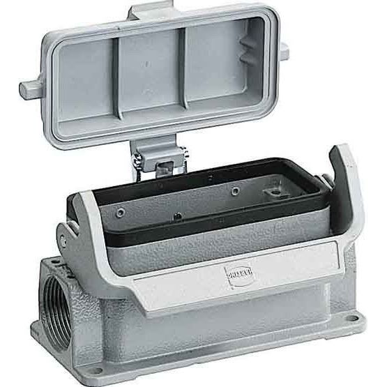 HARTING - Han 16B Kotelot, alaosa+kansi - 09300161295 Runkokotelo 2xPG21