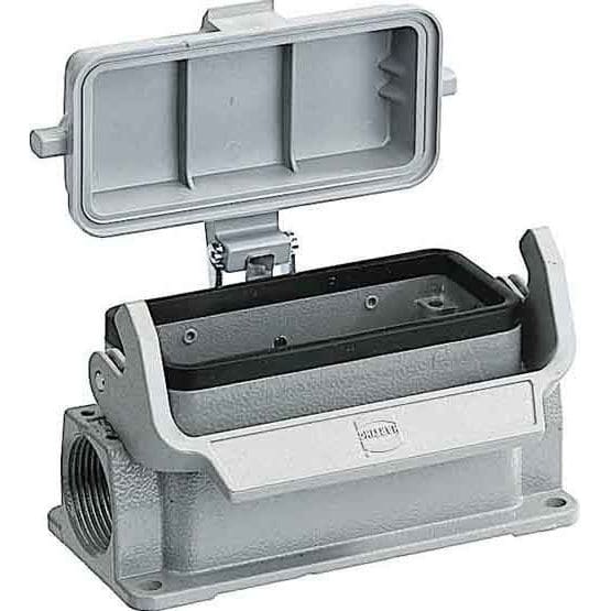 HARTING - Han 16B Kotelot, alaosa+kansi - 09300161295 Runkokotelo 2xPG21