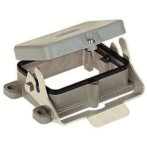 HARTING - Han 48B Kotelot, alaosa+kansi - 09300480301 Läpivientikotelo