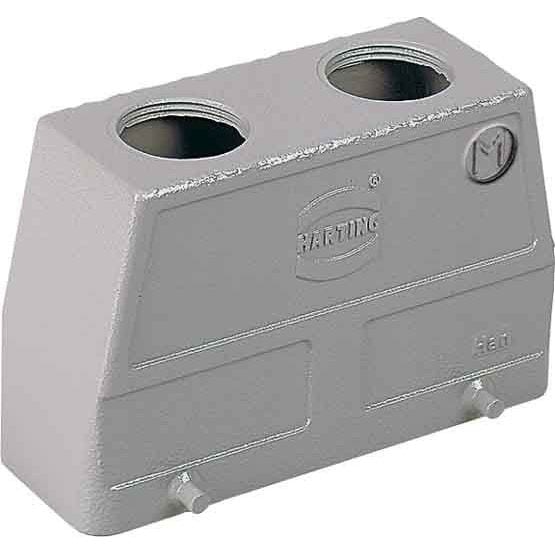 HARTING - Han 10B Kotelot, yläosa - 19300100465 Kotelo Suoral. M20