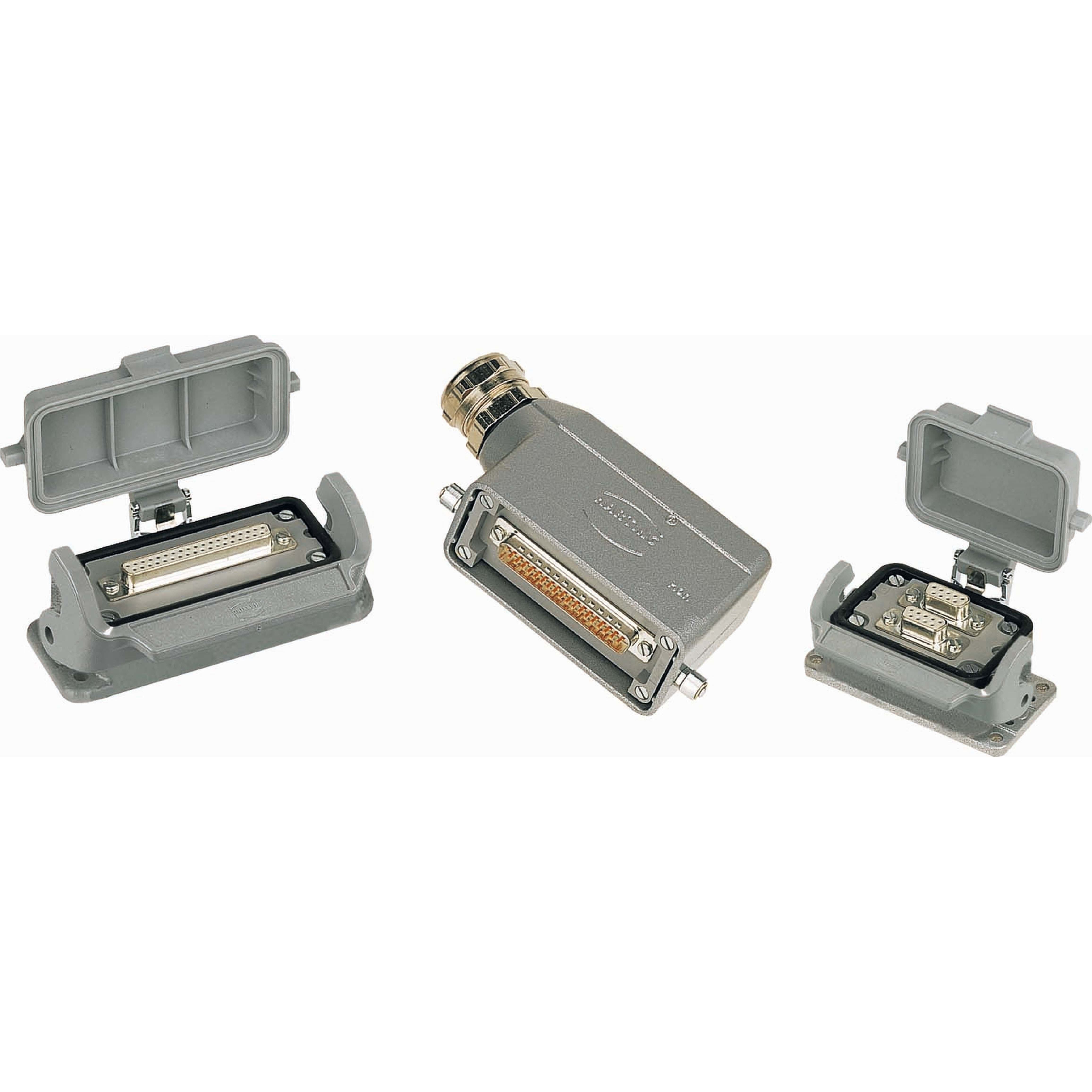 HARTING - ADAPTER HAN 16B - D-SUB 50 - 09300009969 Han B Hoods/Housin