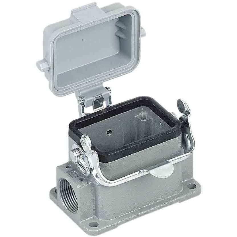 HARTING - Han 6B Kotelot, alaosa+kansi - 09300062296 Runkokotelo 2xPG16