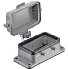 HARTING - Han 10B Kotelot, alaosa+kansi - 09300100302 Läpivientikotelo