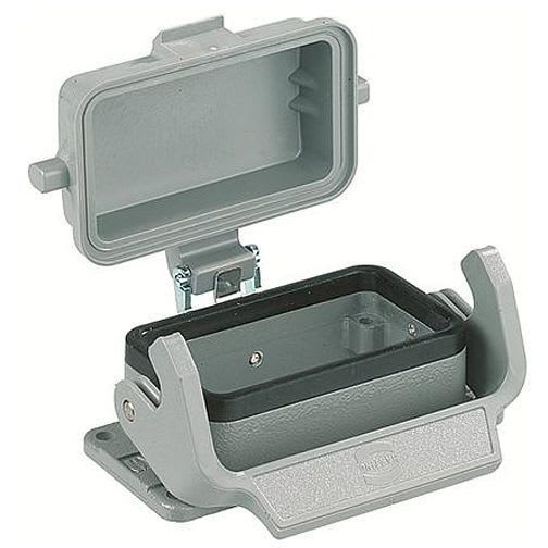 HARTING - Han 10B Kotelot, alaosa+kansi - 09300100318 Läpivientikotelo