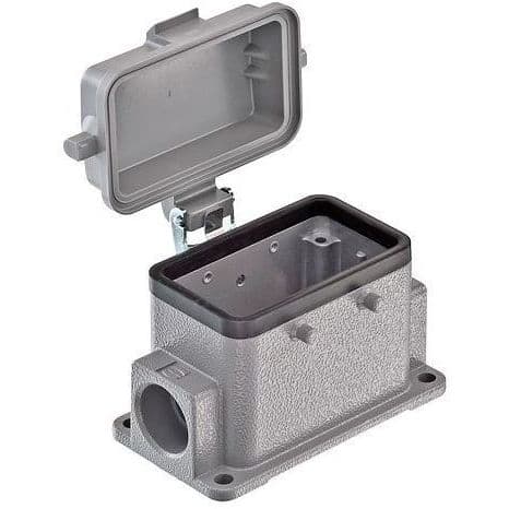 HARTING - Han 10B Kotelot, alaosa+kansi - 09300101221 Runkokotelo 1xPG16