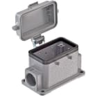 HARTING - Han 10B Kotelot, alaosa+kansi - 09300101221 Runkokotelo 1xPG16