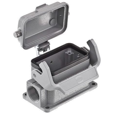 HARTING - Han 10B Kotelot, alaosa+kansi - 09300102296 Runkokotelo 2xPG16