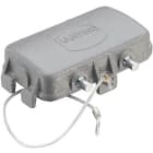 HARTING - Han 10B Kotelot, suojakansi - 09300105425 Suojakansi metalli
