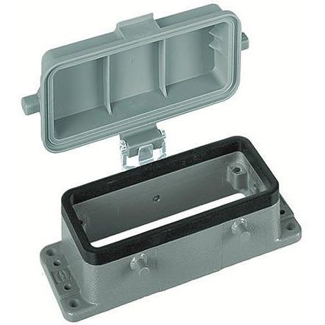 HARTING - Han 16B Kotelot, alaosa+kansi - 09300160318 Läpivientikotelo