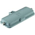 HARTING - Han 24B Kotelot, suojakansi - 09300245404 Suojakansi, metall
