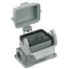 HARTING - Han 6B Kotelot, alaosa+kansi - 19300062295 Runkokotelo 2xM20